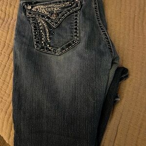 Dark wash Miss Me Jeans